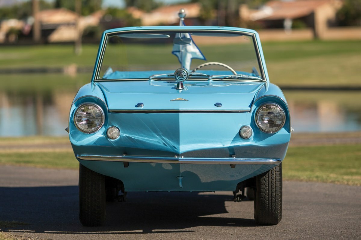 Плавающий автомобиль Amphicar 770, 1966 года