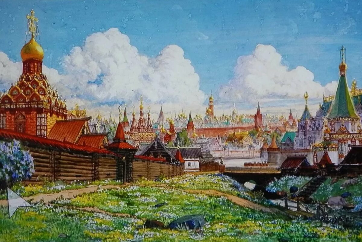 васнецов московский кремль соборы фото