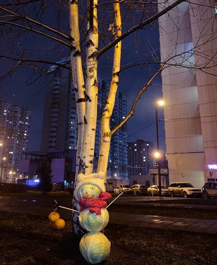 креативный снеговик фото