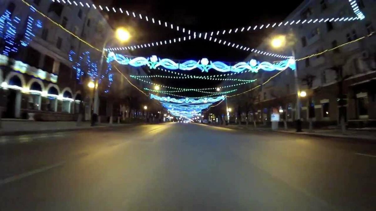 уфа ул ленина декабрь иллюминация фото