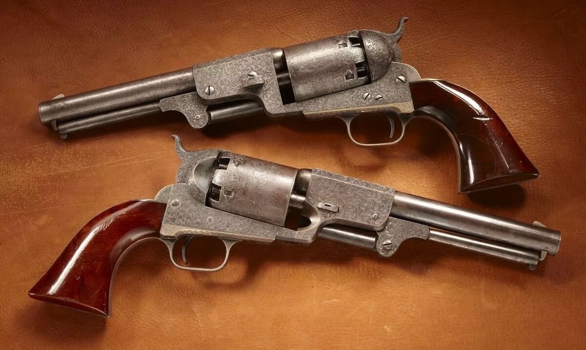 револьвер кольта 1836 фото