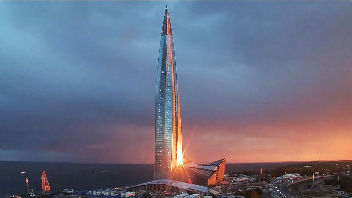 санкт петербург лахта центр фото