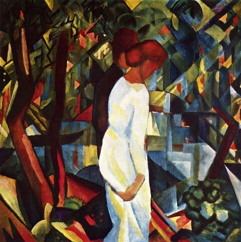 august macke (1887-1914) фото