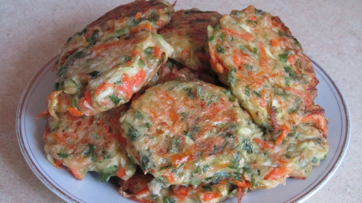 кабачковые котлеты фото