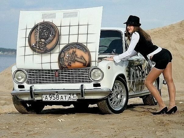 ваз 2101 и девушки фото