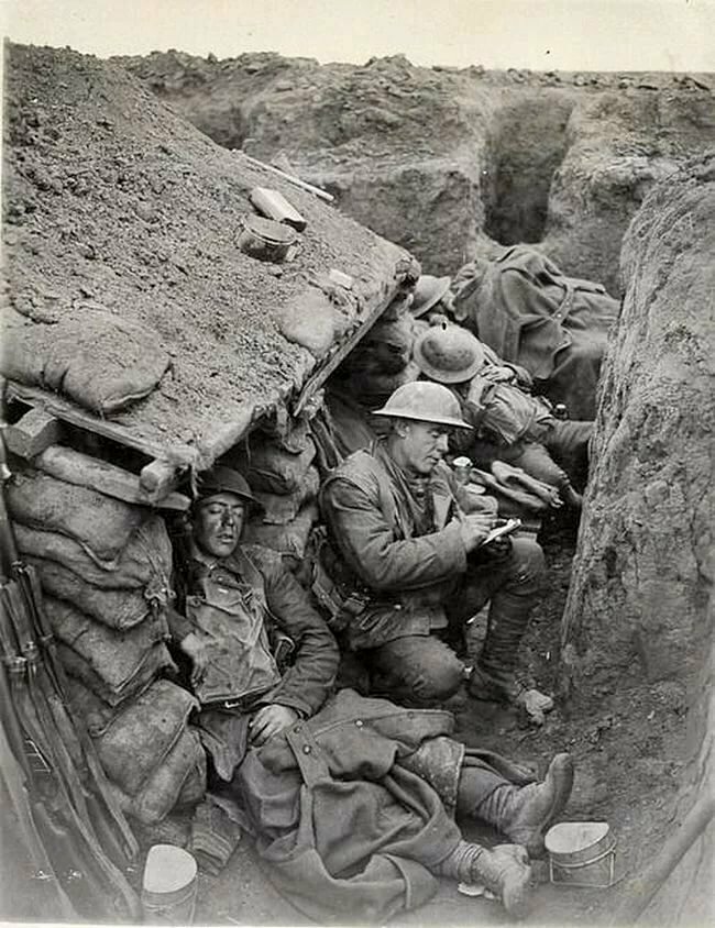 британские солдаты в окопах 1 мировой фото