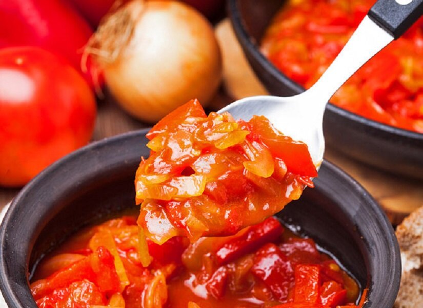 лечо из болгарского перца фото
