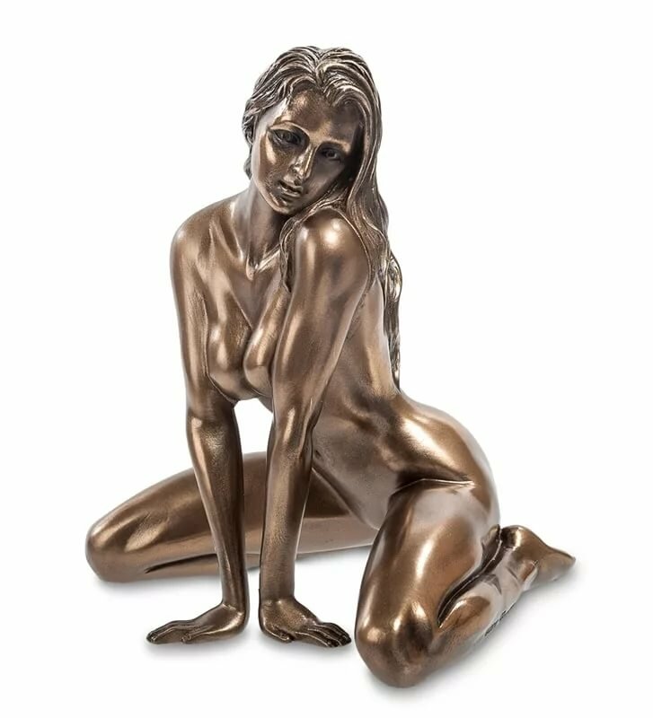 статуэтка veronese "девушка" (bronze) ws-146 фото