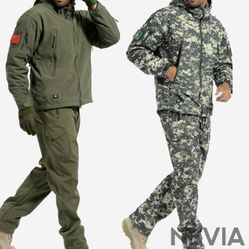 костюм комуфляжный shark skin soft shell фото