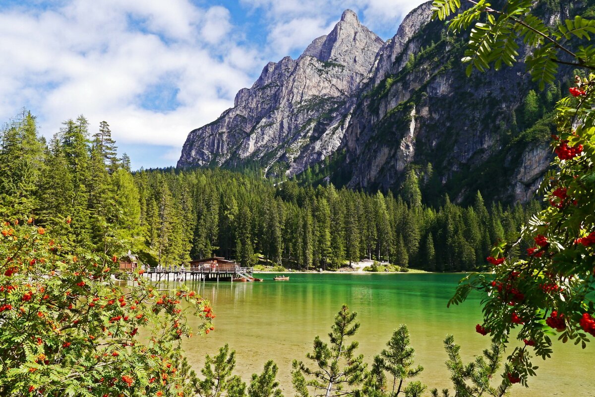 озеро брайес италия фото