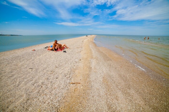 очаковская коса азовское море фото