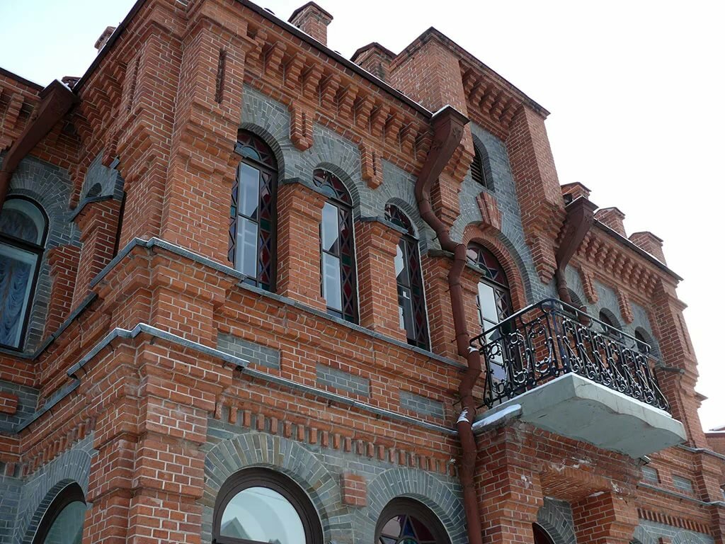 купеческий дом из кирпича 19 века фото