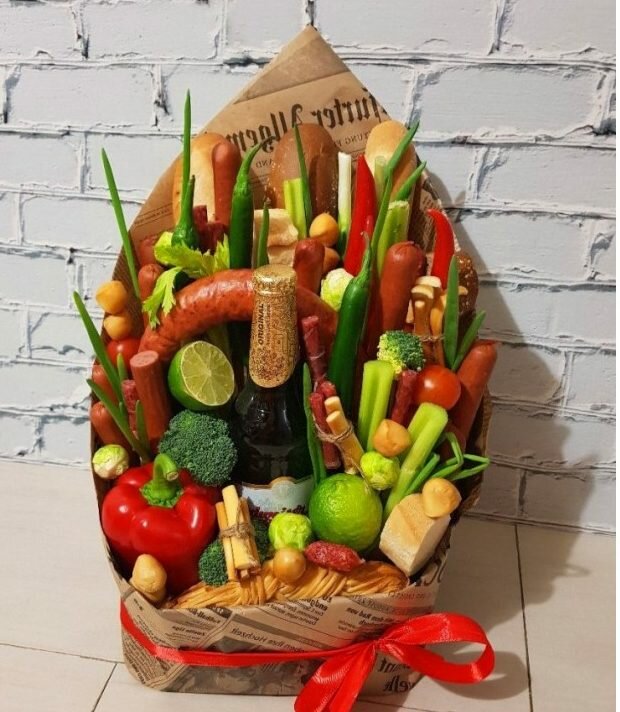 букет из продуктов фото