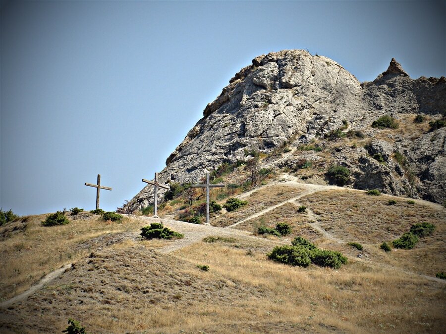 голгофа гора в израиле фото