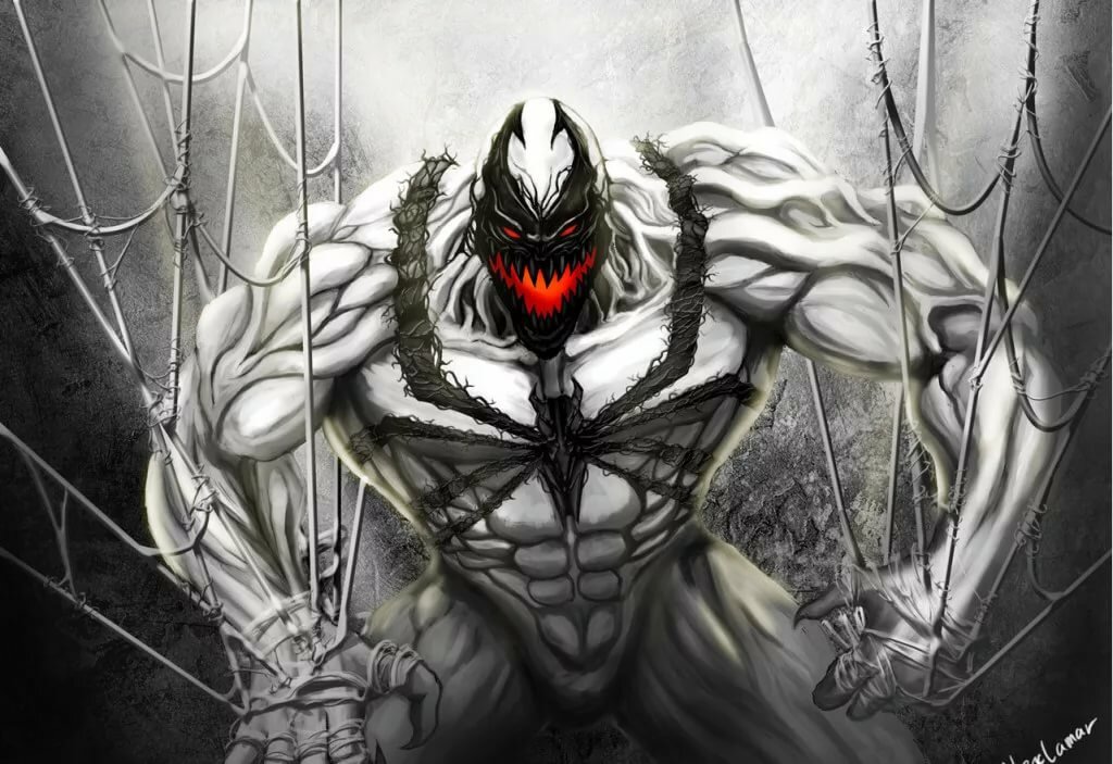 Anti-Venom Minecraft Skin