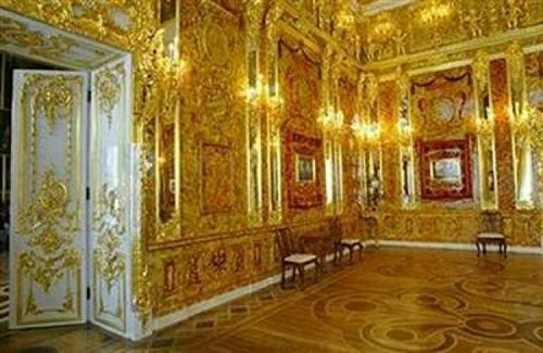 екатерининский дворец янтарная комната фото