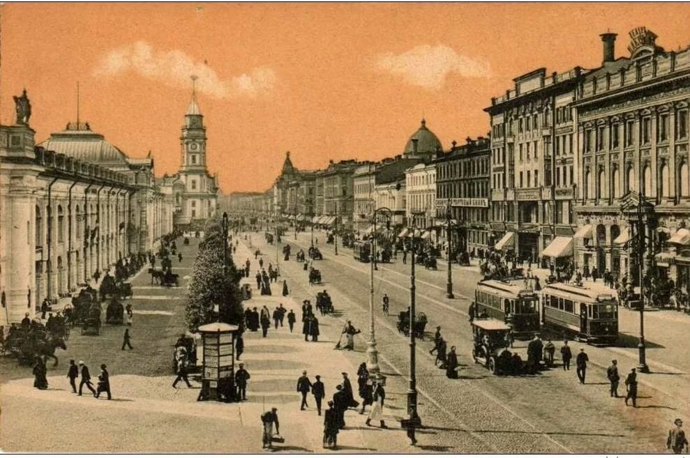 невский проспект санкт-петербург 20 век фото
