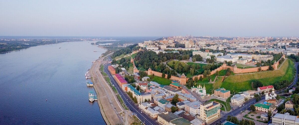 нижний новгород кремль вид сверху фото