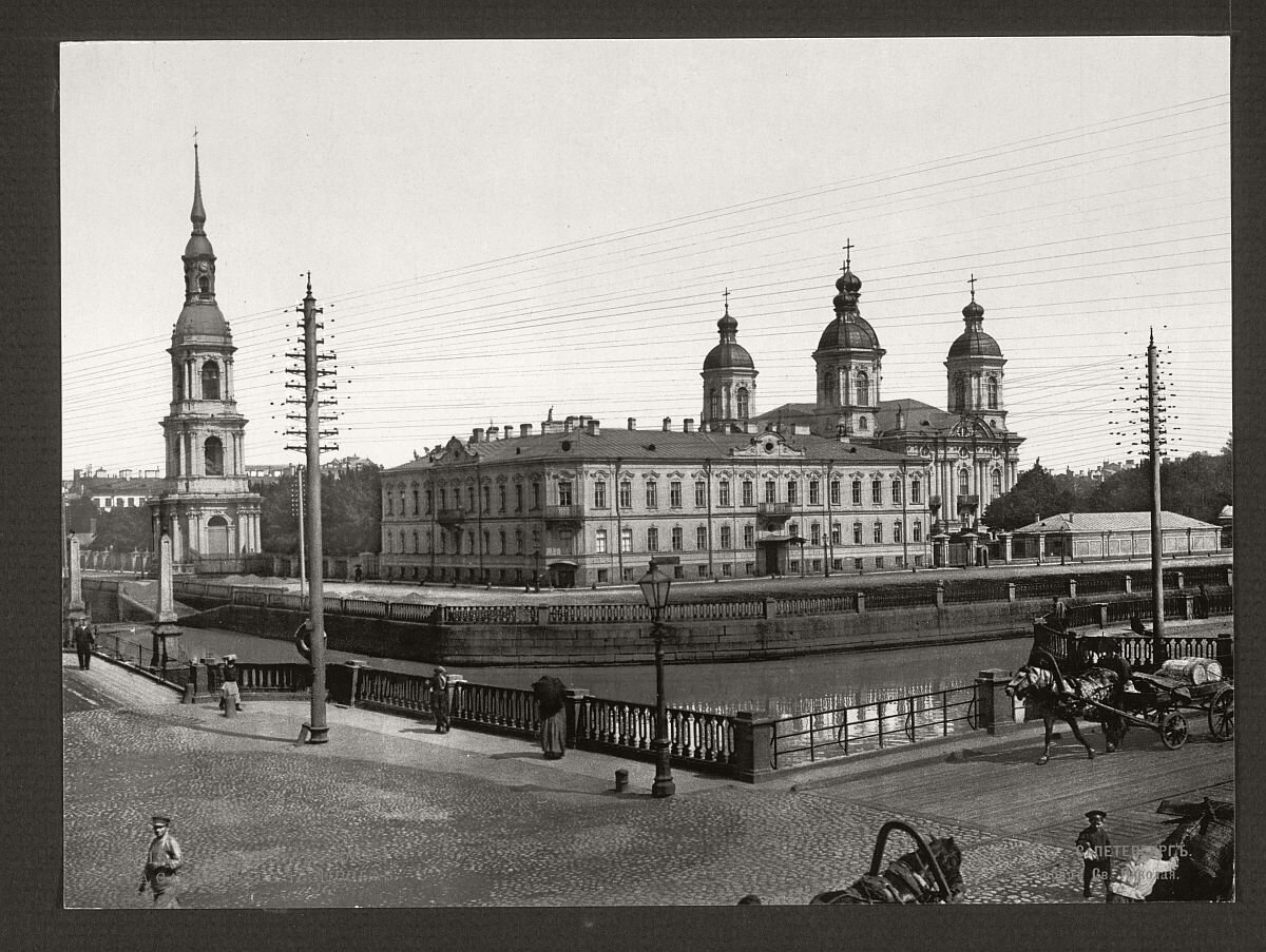 никольский собор в спб 19 век фото