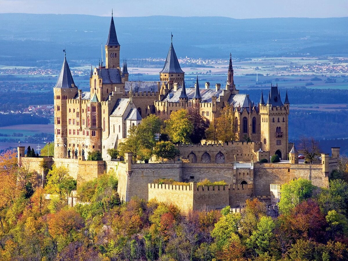 замок гогенцоллерн германия фото