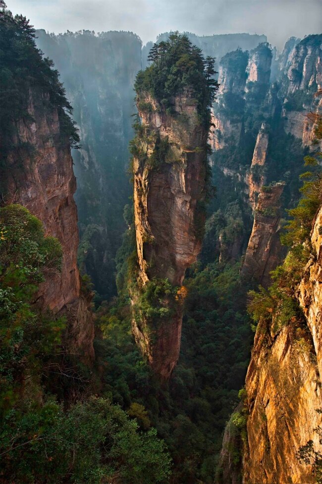 национальный лесной парк чжанцзяцзе китай фото