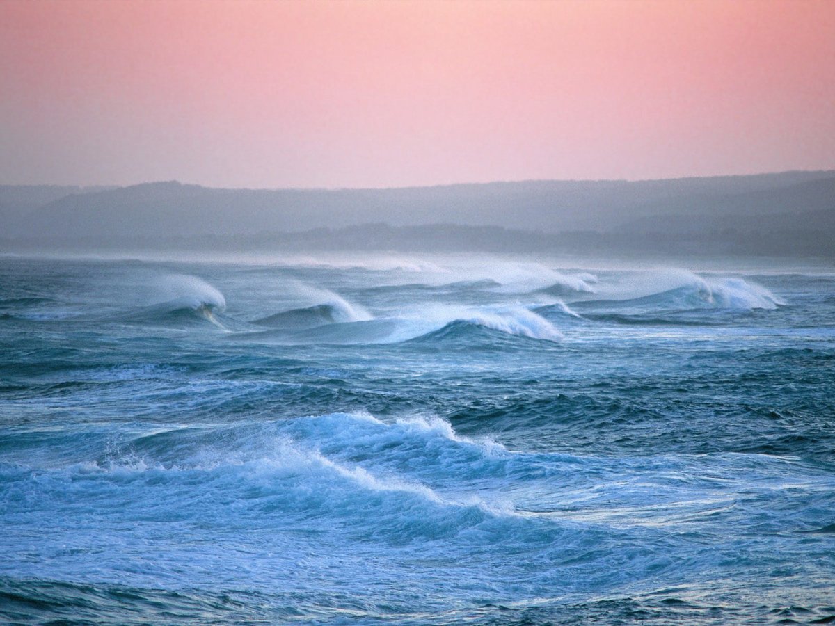 море волны ветер фото