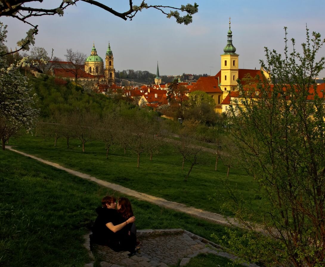 весна в праге фото