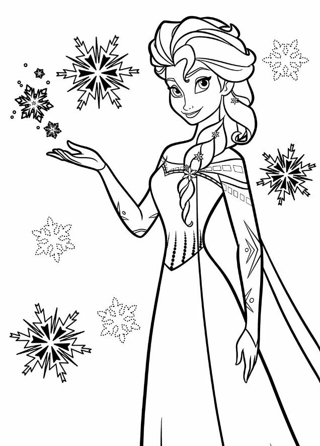 Frozen 2 coloring pages