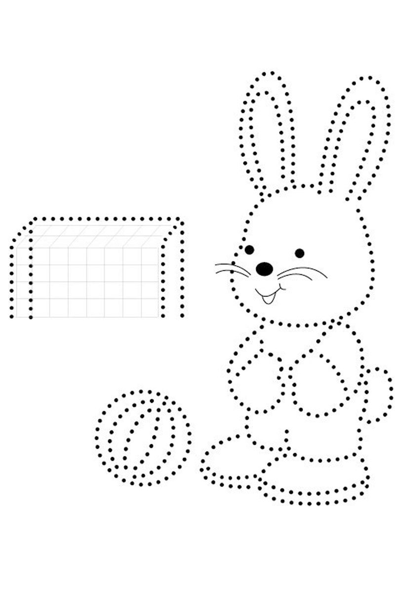 Раскраски Для Детей По Точкам Распечатать Бесплатно