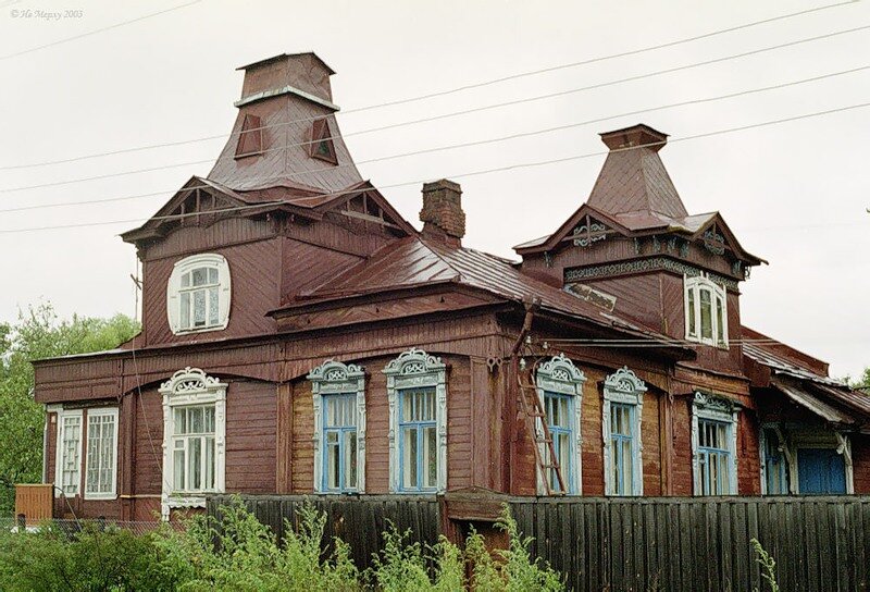 рыбинск деревянное зодчество фото