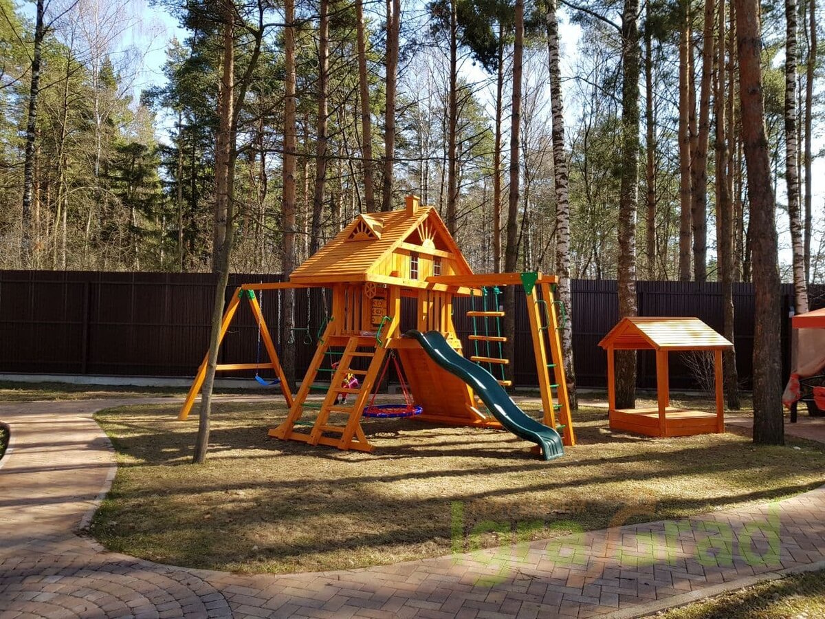 детская площадка для дачи фото
