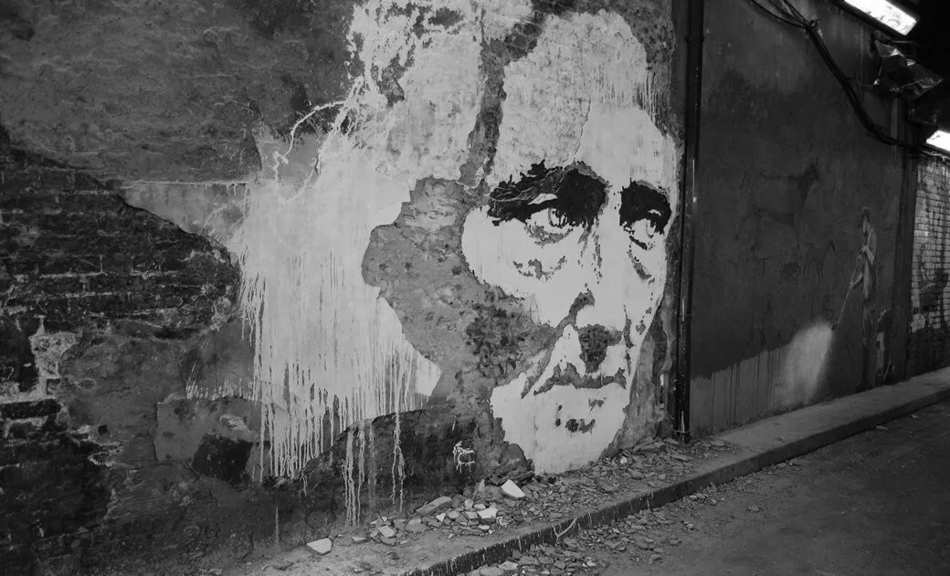 vhils граффити фото