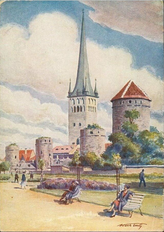таллин открытки фото
