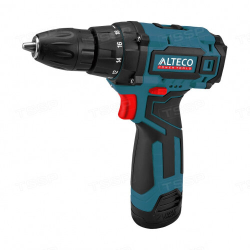 аккумуляторная дрель alteco шуруповерт cd 2110.1 21 v фото