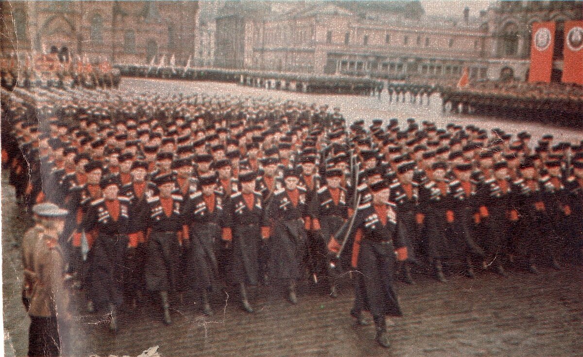 парад победы 1945 года фото