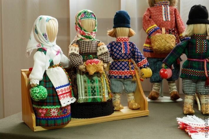 славянские куклы мотанки фото
