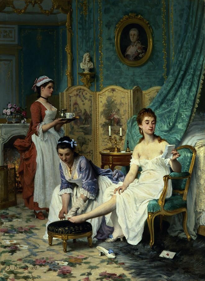 The Levee, Joseph Caraud, 1892 Tiffany blue Pinterest Художества, Письмо и Живопись