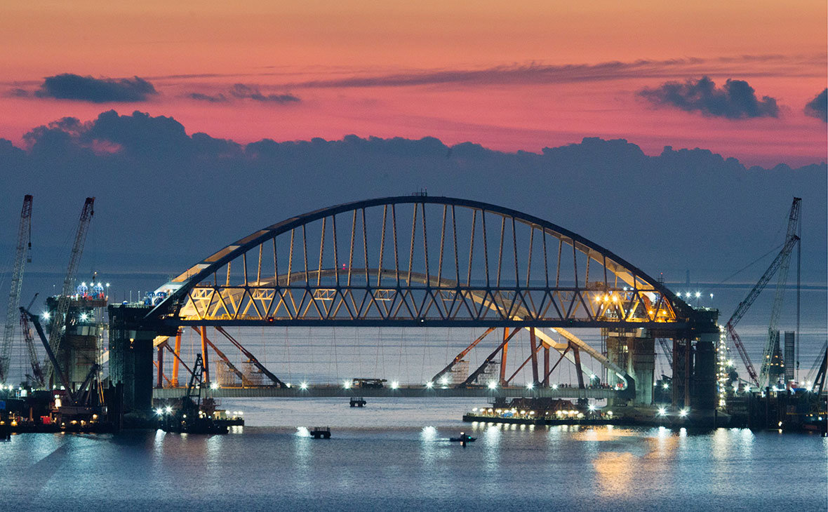 мост крымский фото