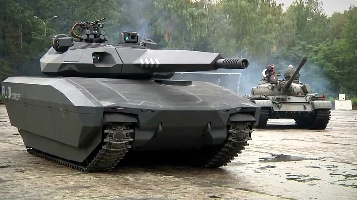 танк стелс pl-01 фото