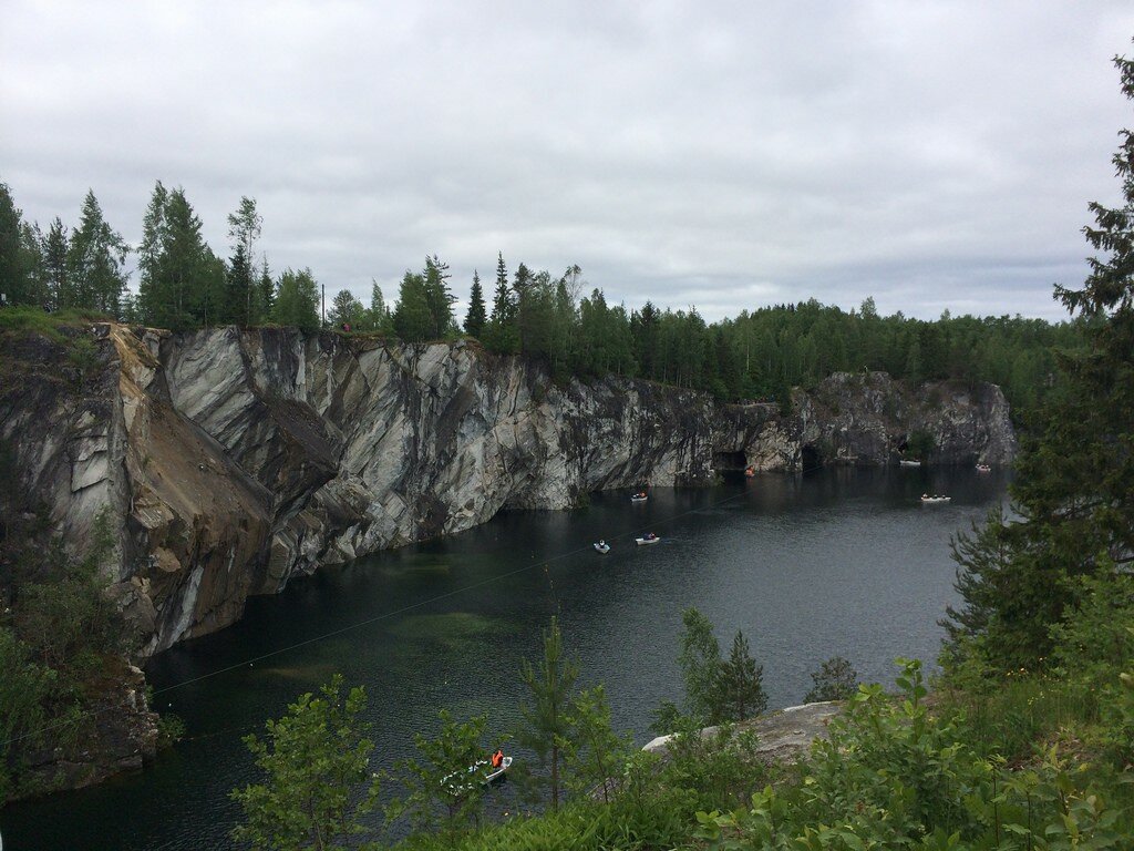 белая гора карелия рускеала фото