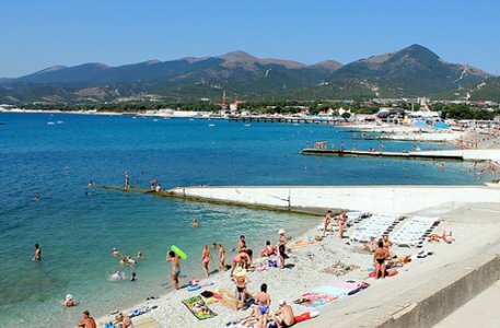 пляжи кабардинка фото