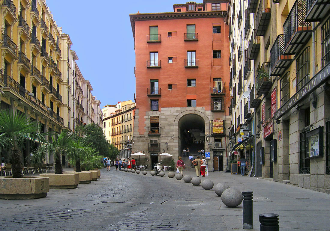 plaza major арка фото