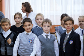 Фото 23. Линейка в 3-х и 4-х классах. Ноябрь, 2018