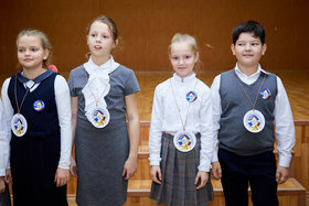 Фото 55. Линейка в 3-х и 4-х классах. Ноябрь, 2018