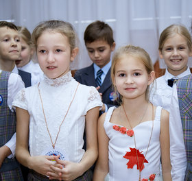 Фото 73. Линейка в 3-х и 4-х классах. Ноябрь, 2018