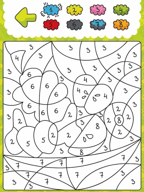 Разукрашки С Заданиями Для Дошкольников