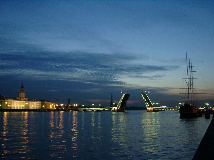 белые ночи в санкт петербурге фото
