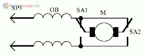 схема двигателя дрели
