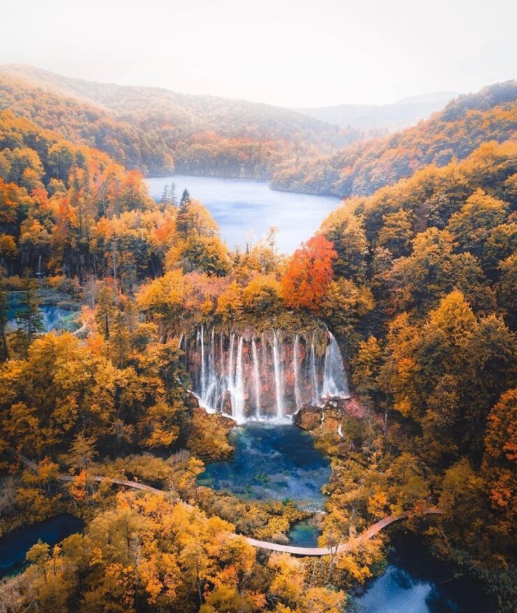 плитвицкие озера осень фото