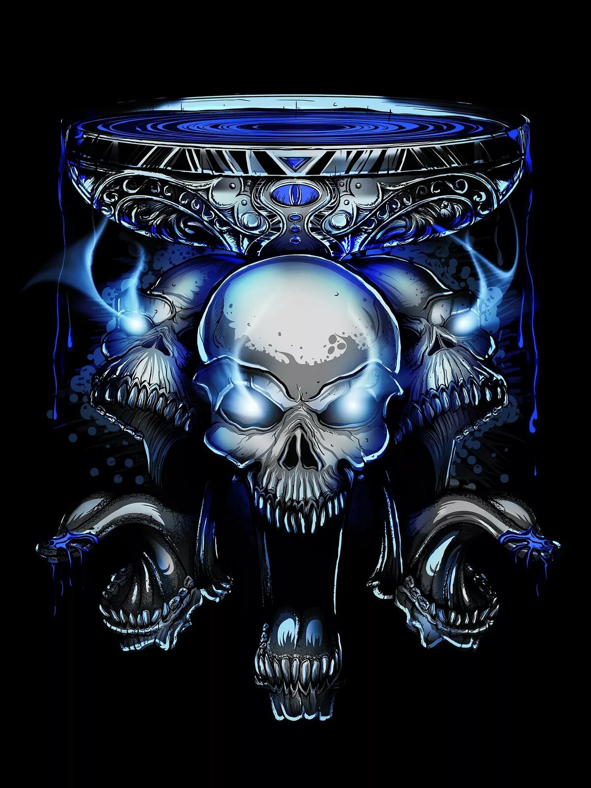 Открытки череп